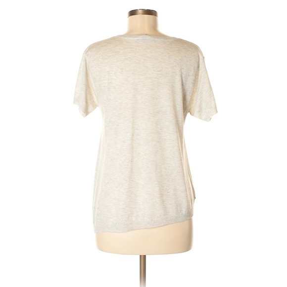 SCOOP NYC CREAM WOOL PULLOVER SWEATER - Picture 2 of 6